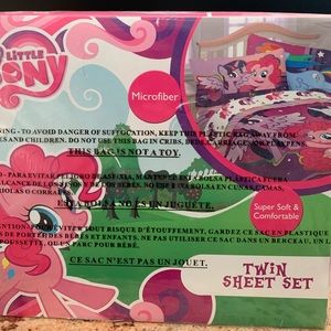 Twin Litle Poni Sheet set for her